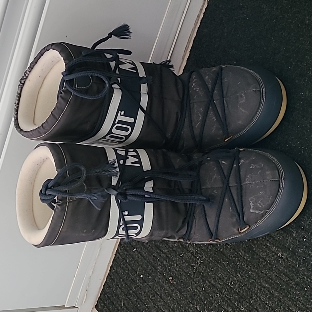 Moon Boots original Navy size 31-34